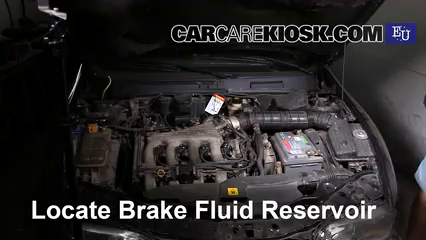 1996 Fiat Bravo SX 1.4L 4 Cyl. Brake Fluid Check Fluid Level